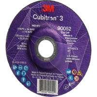 Cubitron 3 Cut-Off Wheel, 5" x 0.04", 7/8" Arbor, Type 27, Ceramic, 60 RPM Ottawa Fastener Supply