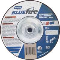 BlueFire Grinding & Cutting Wheel, 7" x 1/8", 5/8"-11 Arbor, Type 27, Zirconia Alumina Ottawa Fastener Supply