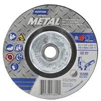 Metal Grinding & Cutting Wheel, 4-1/2" x 1/8", 5/8"-11 Arbor, Type 27, Aluminum Oxide Ottawa Fastener Supply