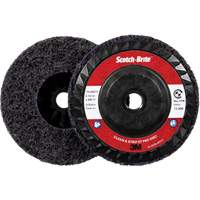 Scotch-Brite Clean and Strip XT Pro Disc XO-DC, 4-1/2" Dia., Extra Coarse Grit, Silicon Carbide Ottawa Fastener Supply