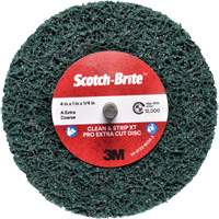 Scotch-Brite Clean and Strip XT Pro Extra Cut Disc XC-DC, 4" Dia., Extra Coarse Grit, Aluminum Oxide Ottawa Fastener Supply