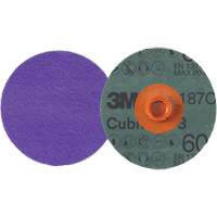 Cubitron 3 Roloc Fibre Disc, 4" Dia., 60+ Grit, Ceramic Ottawa Fastener Supply