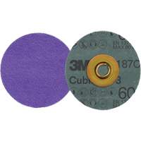 Cubitron 3 Roloc Fibre Disc, 3" Dia., 60+ Grit, Ceramic Ottawa Fastener Supply