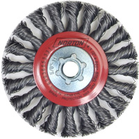 Roue compl&egrave;te de c&acirc;ble de torsion, Dia. 4", Fils 0,02", Arbre 5/8"-11, Acier Ottawa Fastener Supply