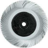 Scotch-Brite Type C Precision Radial Bristle Brush PN-RB with Keyway Core, Ceramic, 120+ Grit, 6" Dia. Ottawa Fastener Supply
