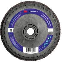 Cubitron 3 Conical  Flap Disc with Quick Change 1169F, 4-1/2" x 5/8"-11, Type T29, 80+ Grit, Ceramic Ottawa Fastener Supply