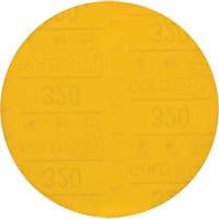 Hookit Gold Abrasive Disc, 6" Dia., 320 Grit, Aluminum Oxide, C-Weight Ottawa Fastener Supply