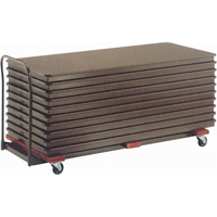 Flat Stacking Table Caddies, 97.5" W x 31.25" D x 36.25" H OG341 | Ottawa Fastener Supply