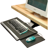 Heavy-Duty Articulating Keyboard Trays With Mouse Platform OB539 | Ottawa Fastener Supply