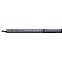 Flexgrip Ultra&reg; Ball Point Pen, Black, 0.8 mm, Retractable Ottawa Fastener Supply