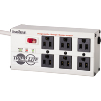 Isobar<sup>®</sup> Premium Surge Suppressors, 6 Outlets, 2850 J, 1440 W, 6' Cord OD752 | Ottawa Fastener Supply
