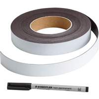 Write-On Magnetic Label, Magnetic, 600" L x 1" W OE611 | Ottawa Fastener Supply