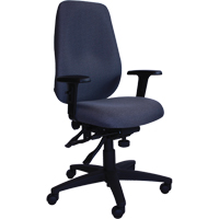 Cierra Petite Series Ergonomic Chairs, Fabric, Grey, 300 lbs. Capacity Ottawa Fastener Supply