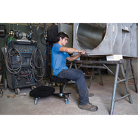 SF 180™ Multi-Tilt Ergonomic Welding Chair, Fabric, Black OP275 | Ottawa Fastener Supply