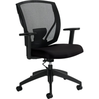 Task Chairs, Fabric, Black, 300 lbs. Capacity Ottawa Fastener Supply