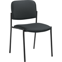 Armless Stacking Chairs, Fabric, 32" High, 300 lbs. Capacity, Charcoal OP320 | Ottawa Fastener Supply