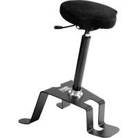 TA 200™ Ergonomic Sit/Stand Welding Chair, Sit/Stand, Adjustable, Fabric Seat, Black/Grey OP494 | Ottawa Fastener Supply