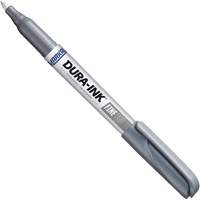 Dura-Ink&reg; #15 Permanent Marker, Silver, Fine Tip Ottawa Fastener Supply