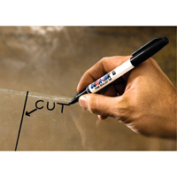 Dura-Ink&reg; #15 Permanent Marker, Fine, Silver Ottawa Fastener Supply