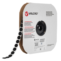 Velcoin<sup>®</sup> Fastener, Hook, 3/4" Dia., Adhesive, Black OP620 | Ottawa Fastener Supply