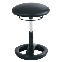 Twixt™ Ergonomic Chair, Stationary, Adjustable, 17" - 22", Polyester Mesh Seat, Black OP668 | Ottawa Fastener Supply