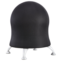 Zenergy™ Ball Chair, Fabric, Black, 250 lbs. Capacity OP694 | Ottawa Fastener Supply