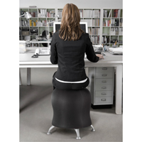 Zenergy™ Ball Chair, Vinyl, Black, 250 lbs. Capacity OP696 | Ottawa Fastener Supply