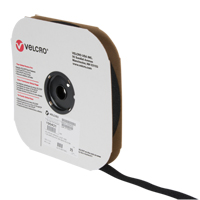 Fastener Tape, Loop, 25 yds x 1", Sew-On, Black Ottawa Fastener Supply