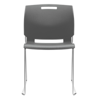 Chair, Plastic, 32-1/2" High, 300 lbs. Capacity, Grey OP935 | Ottawa Fastener Supply