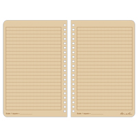 Side-Spiral Notebook, Soft Cover, Tan, 64 Pages, 4-5/8" W x 7" L Ottawa Fastener Supply