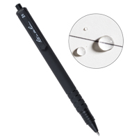 All-Weather Durable Pen, Black, 0.8 mm, Retractable OQ434 | Ottawa Fastener Supply