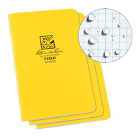 Notebook, Soft Cover, Yellow, 48 Pages, 4-5/8" W x 7" L Ottawa Fastener Supply