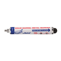 Solid Barrel Metal Marker, Blue, Marker OQ560 | Ottawa Fastener Supply