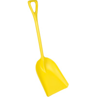 Food Processing Shovel, 13" x 17" Blade, 42-1/2" Length, Plastic, Yellow OQ649 | Ottawa Fastener Supply