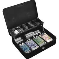 Tiered-Tray Deluxe Cash Box Ottawa Fastener Supply