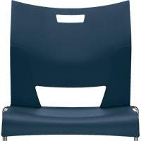 Duet™ Armless Training Chair, Plastic, 33-1/4" High, 350 lbs. Capacity, Blue OQ781 | Ottawa Fastener Supply