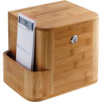 Bamboo Suggestion Box Ottawa Fastener Supply
