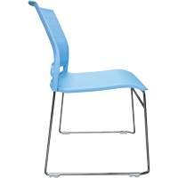 Activ™ Series Stacking Chairs, Polypropylene, 32-3/8" High, 275 lbs. Capacity, Blue OQ956 | Ottawa Fastener Supply