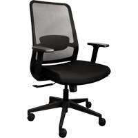 Activ Series Synchro-Tilt Office Chair, Fabric/Mesh, Black, 275 lbs. Capacity Ottawa Fastener Supply