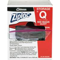 Sacs d'entreposage alimentaire &agrave; double fermeture &agrave; glissi&egrave;re de Ziploc Ottawa Fastener Supply