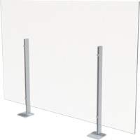 Surface Mount Sneeze Guard, 36" W x 36" H Ottawa Fastener Supply