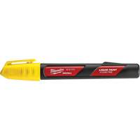 Inkzall Paint Marker, Liquid, Yellow Ottawa Fastener Supply
