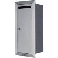 Recessed Collection Box, Wall -Mounted, 16-3/16" x 6-3/8", Aluminum OR343 | Ottawa Fastener Supply