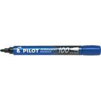 Series 100 Permanent Marker, Bullet, Blue Ottawa Fastener Supply