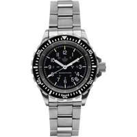 Grey Maple Large Diver's Automatic Watch with Stainless Steel Bracelet, Digital, Battery Operated, 41 mm, Silver OR479 | Ottawa Fastener Supply