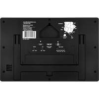 Horloge murale &agrave; r&eacute;glage et ajustement automatiques avec support, Num&eacute;rique, &agrave; piles, Noir Ottawa Fastener Supply