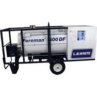 Foreman&reg; 500 Indirect-fired Portable Heater, Radiant Heat, Natural Gas, 500000 BTU/H Ottawa Fastener Supply