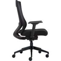 High-Back Weight-Sensing Synchro-Tilter, Mesh, Black Ottawa Fastener Supply