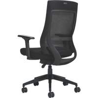 High-Back Weight-Sensing Synchro-Tilter, Mesh, Black Ottawa Fastener Supply