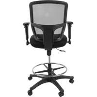 Mesh Work Stool, Mobile, Adjustable Height, 450 lbs. Capacity Ottawa Fastener Supply